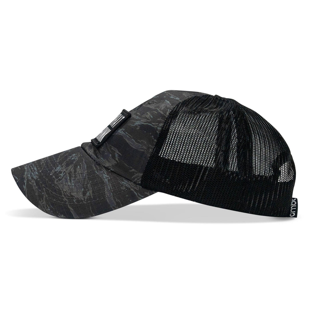One Revolver Surfboards - Fck What They Think Patch Tactical Ripstop Mesh Snapback Hat HEADWEAR