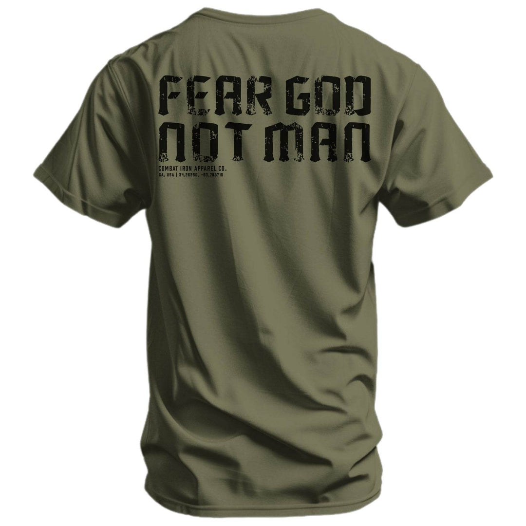 Fear God Not Man Men's T-Shirt - One Revolver Surfboards