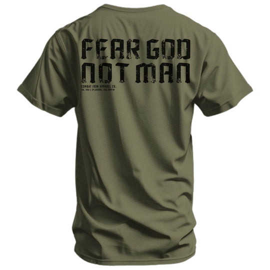 Fear God Not Man Men's T-Shirt - One Revolver Surfboards