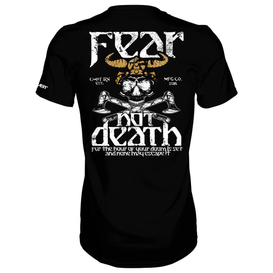 FEAR NOT DEATH, VIKING WARRIOR MEN'S T-SHIRT