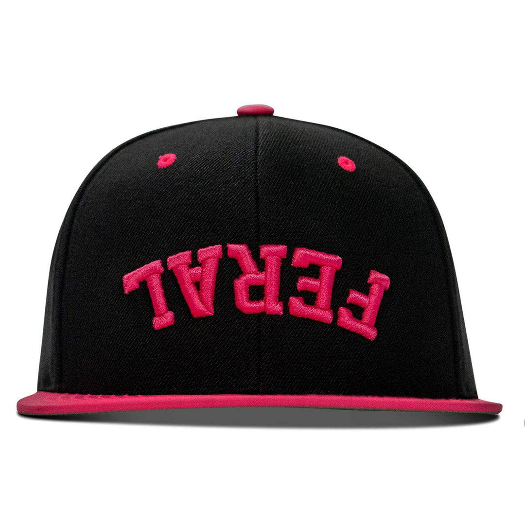 Feral Arched 3D Flatbill SnapBack Hat - One Revolver Surfboards