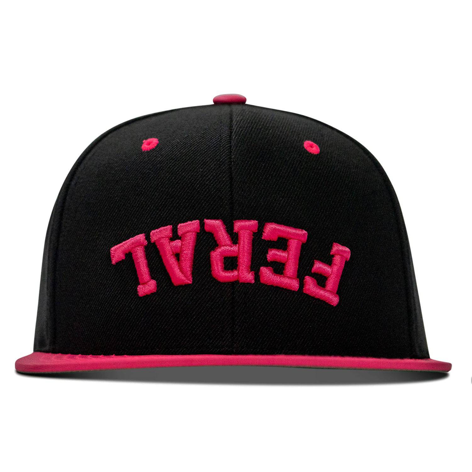 Feral Arched 3D Flatbill SnapBack Hat - One Revolver Surfboards