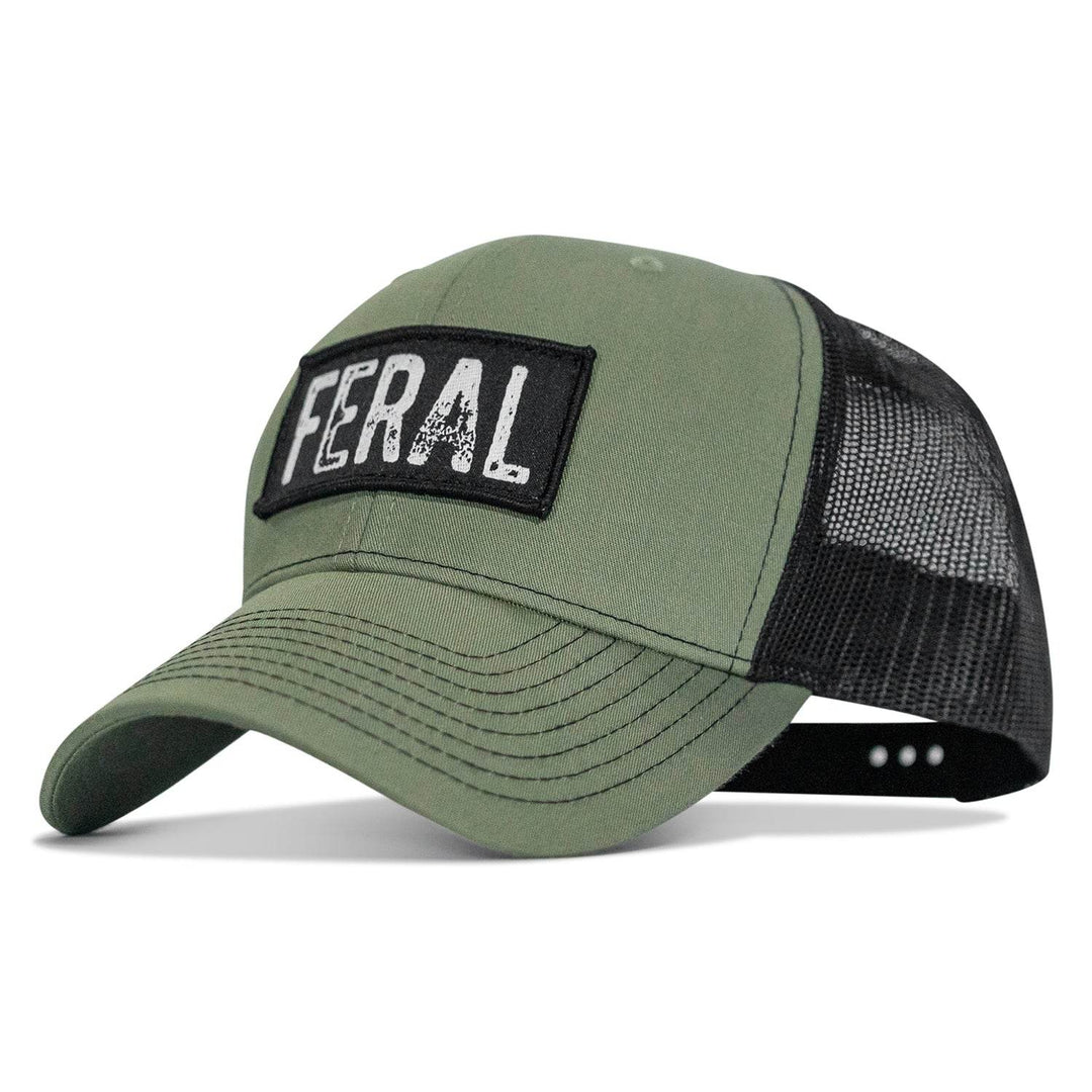 Feral Vintaged Patch Snapback Hat - One Revolver Surfboards