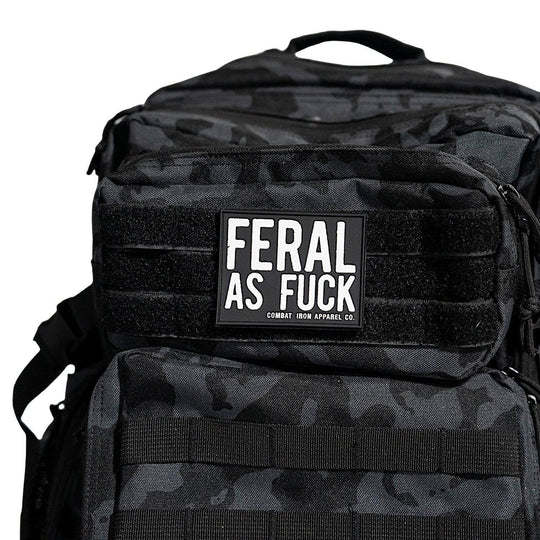 Feral As Fuck PVC Patch - One Revolver Surfboards