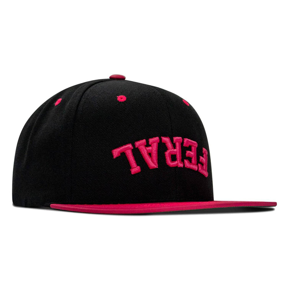 Feral Arched 3D Flatbill SnapBack Hat - One Revolver Surfboards