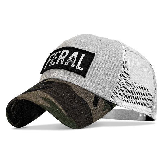 Feral Vintaged Patch Snapback Hat