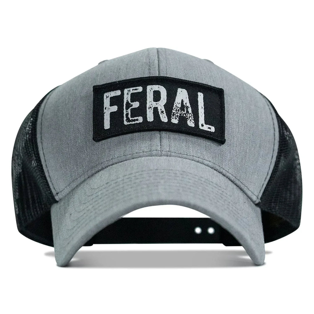 One Revolver Surfboards - Feral Vintaged Patch Snapback Hat HEADWEAR