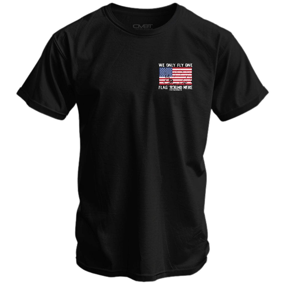 Only Flag We Fly 'Round Here Men's T-Shirt - One Revolver Surfboards