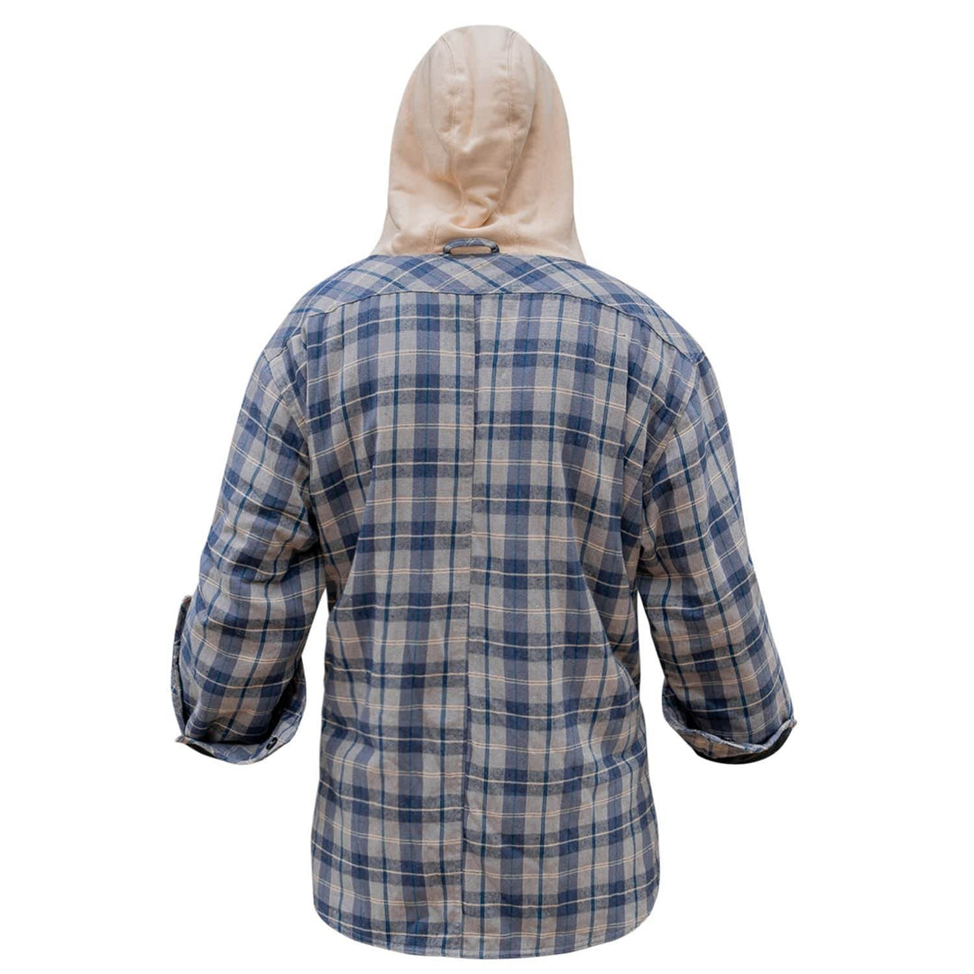 Frontier Zip Flannel with hood - One Revolver Surfboards