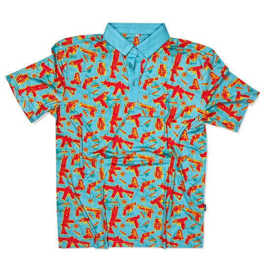 Men's All Stretch Golf Polo - One Revolver Surfboards