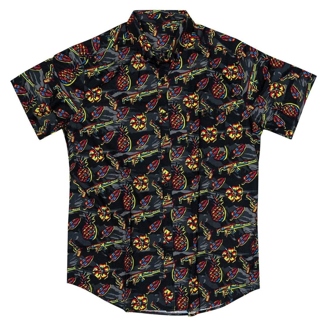 Men's Flex Button Up - One Revolver Surfboards