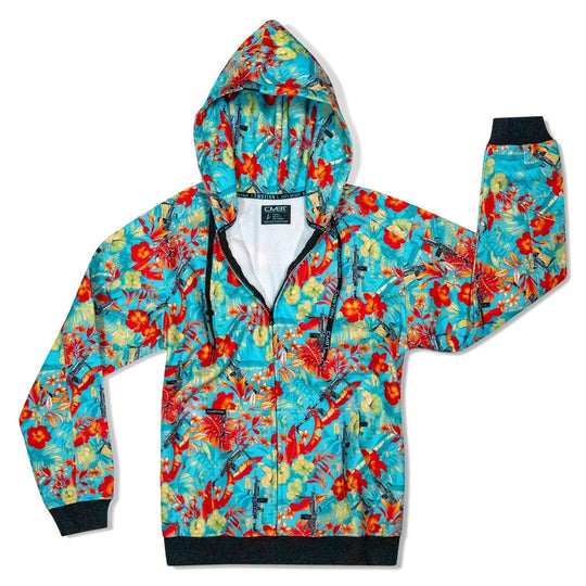 Men's Zip Up Fleece Lined Hoodie 2.0 - One Revolver Surfboards