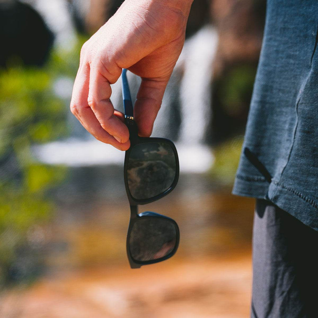 Floaties - Matte Black - Jet Black Polarized - One Revolver Surfboards