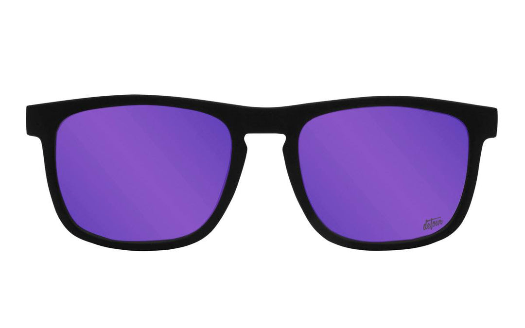 Floaties - Matte Black - Purple Polarized - One Revolver Surfboards