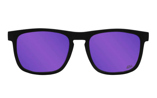 Floaties - Matte Black - Purple Polarized - One Revolver Surfboards