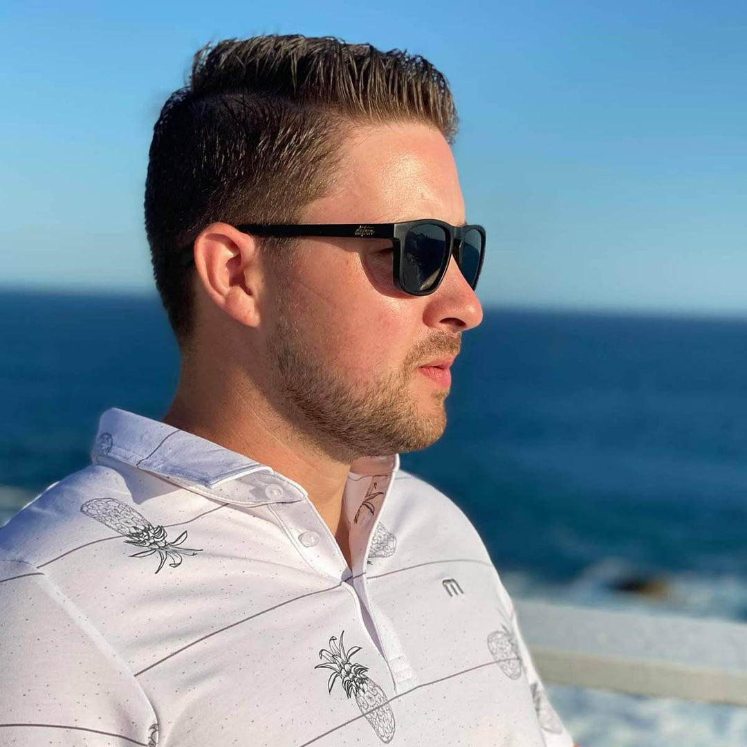 Floaties - Matte Black - Jet Black Polarized - One Revolver Surfboards