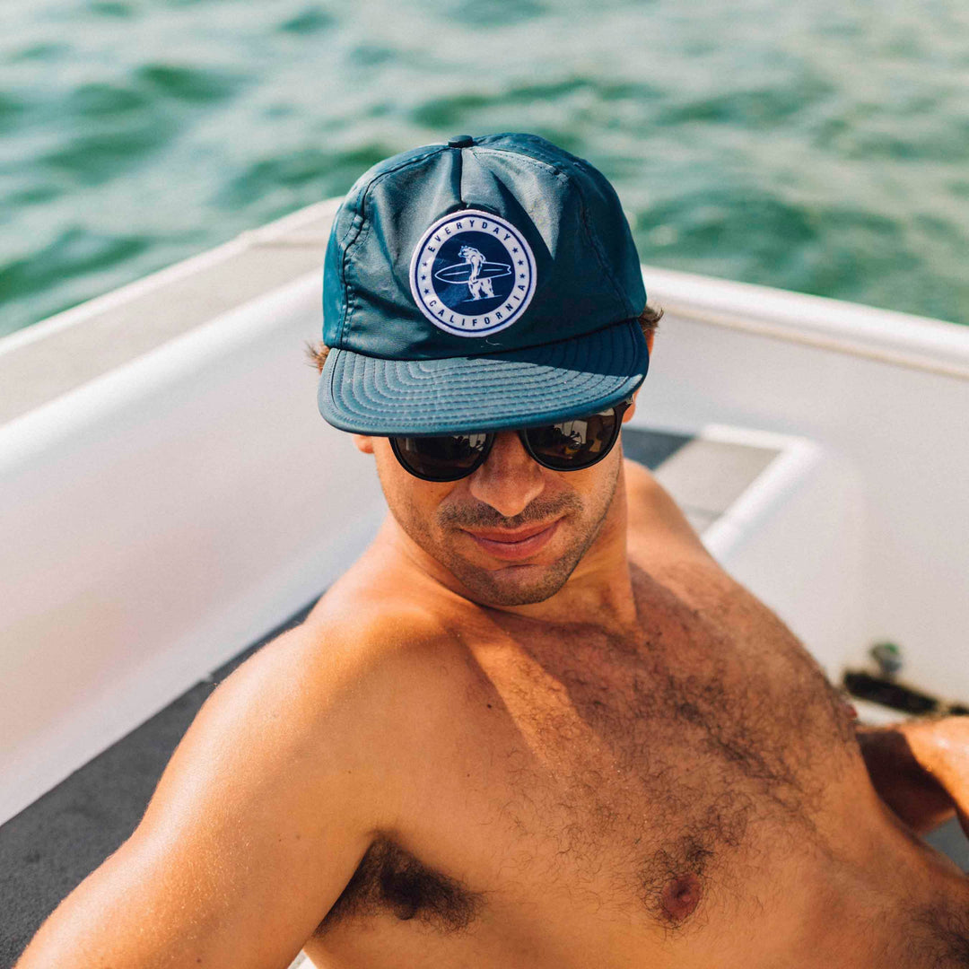 Floating Waterproof Snapback Hat - One Revolver Surfboards