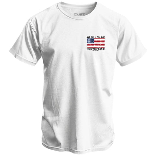 Only Flag We Fly 'Round Here Men's T-Shirt - One Revolver Surfboards