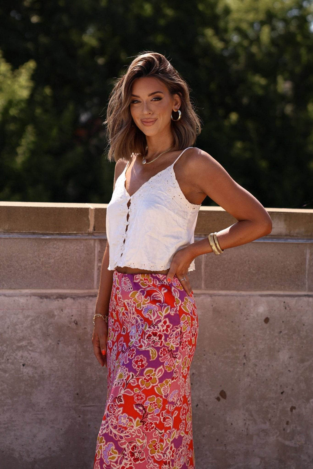 Free People Ivory Pieces Of You Cami Tank Top - One Revolver Surfboards