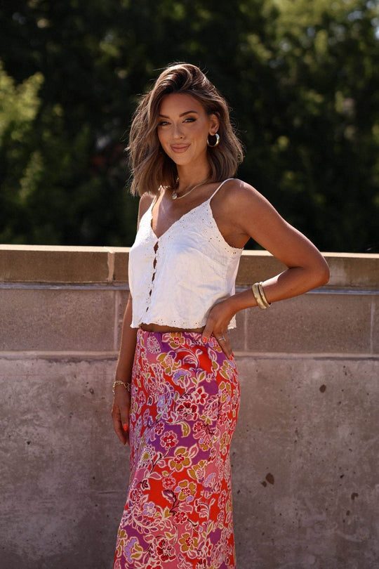 Free People Ivory Pieces Of You Cami Tank Top - One Revolver Surfboards