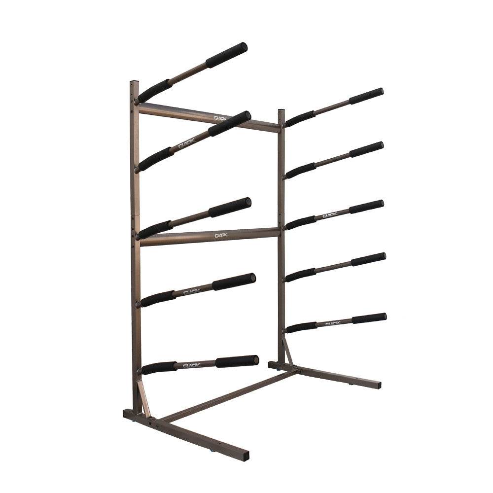 Indoor-Outdoor Freestanding Surf Rack | Holds 5 Surfboards - One Revolver Surfboards