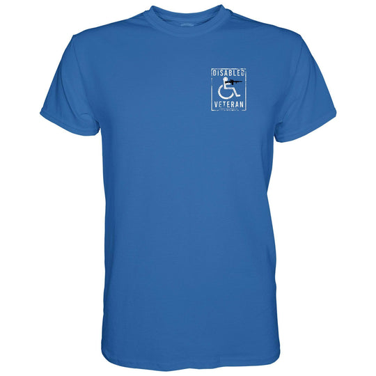 Disabled Veteran Handicap Men's T-Shirt - One Revolver Surfboards