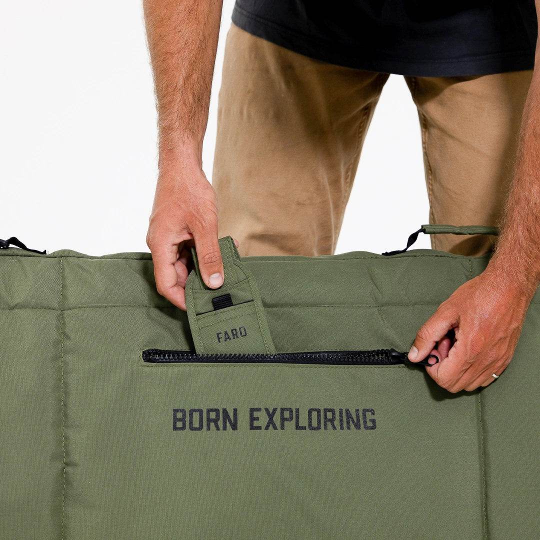 FARO Padded Day / Travel Surfboard Bag - Surfboard Bag - One Revolver Surfboards