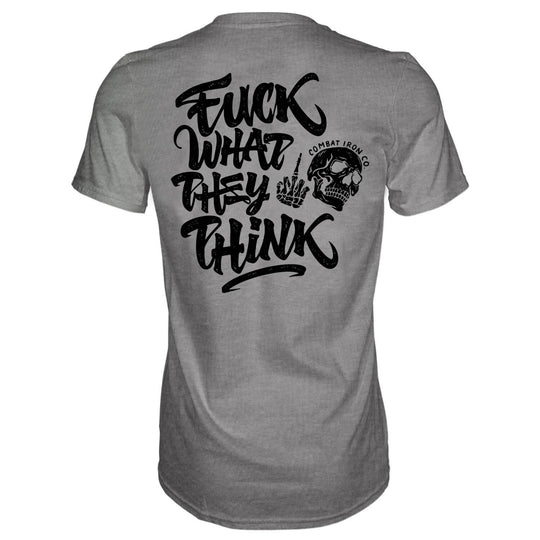 Fuck What They Think Skull Men's T-Shirt - One Revolver Surfboards