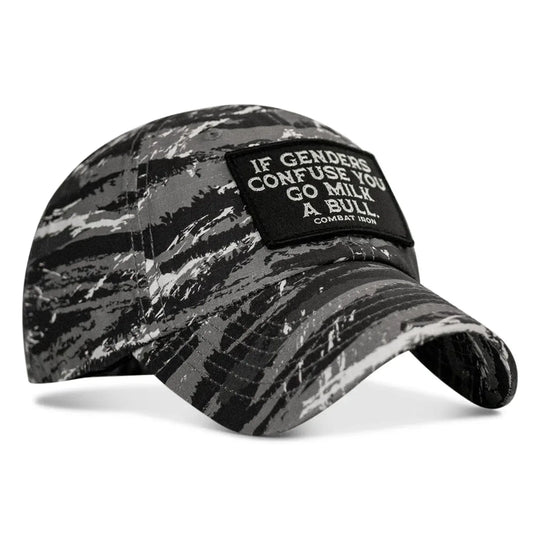 One Revolver Surfboards - If Genders Confuse You Go Milk A Bull Patch Ripstop Tactical Hat HEADWEAR