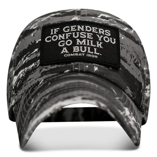 One Revolver Surfboards - If Genders Confuse You Go Milk A Bull Patch Ripstop Tactical Hat HEADWEAR