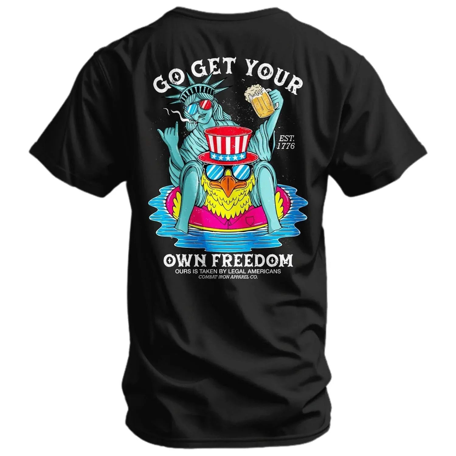 One Revolver Surfboards - Get Your Own Freedom Men's T-Shirt GRAPHIC T-SHIRT