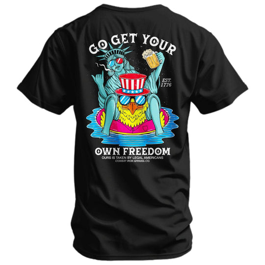 Get Your Own Freedom Men's T-Shirt - One Revolver Surfboards