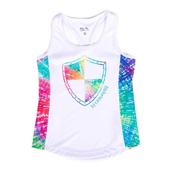 Girl's Active Tank - One Revolver Surfboards