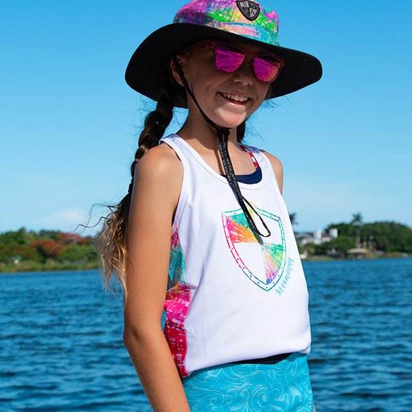 Girl's Active Tank - One Revolver Surfboards
