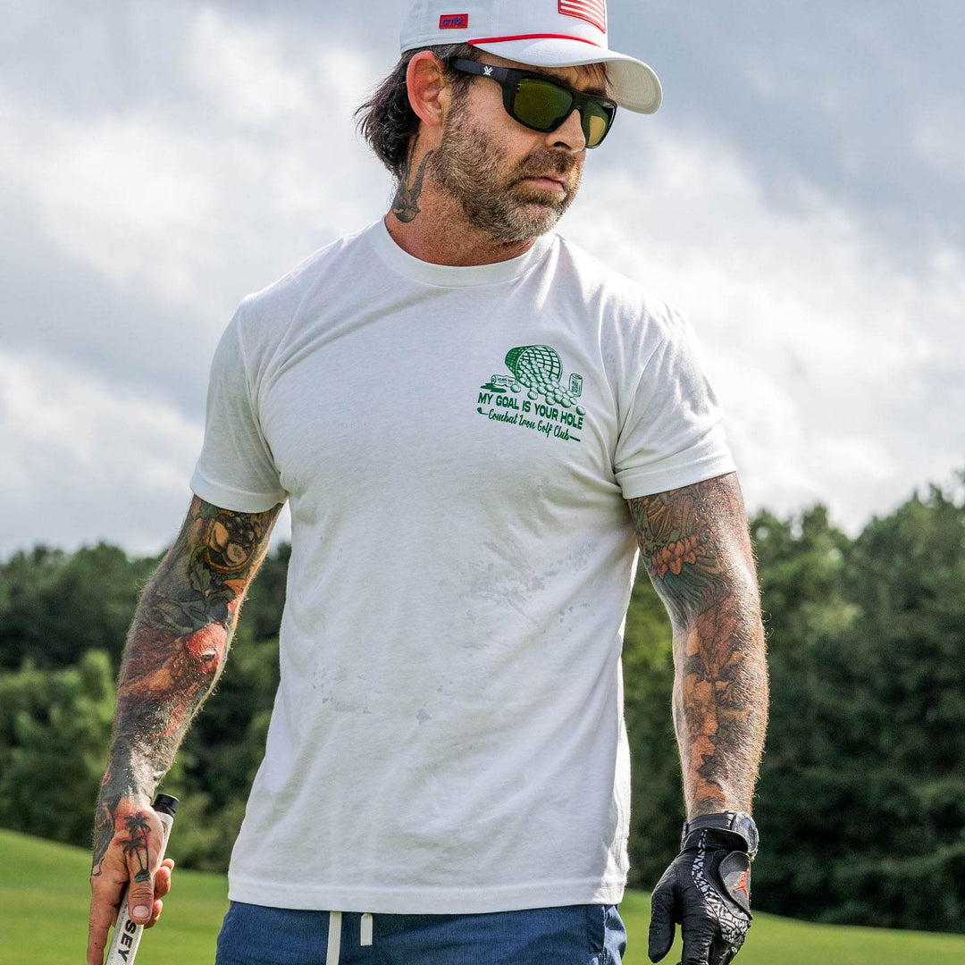 My Goal Is Your Hole Golf Club Men's T-Shirt - One Revolver Surfboards