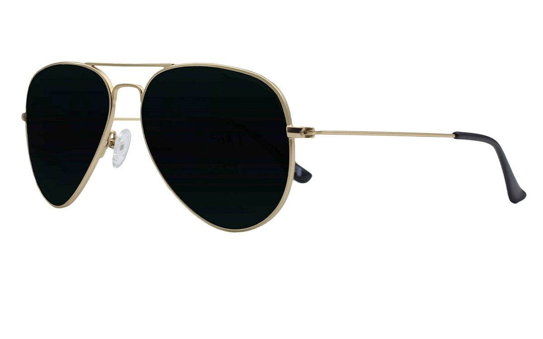 Gold - Jet Black Lens Polarized - Oasis - One Revolver Surfboards