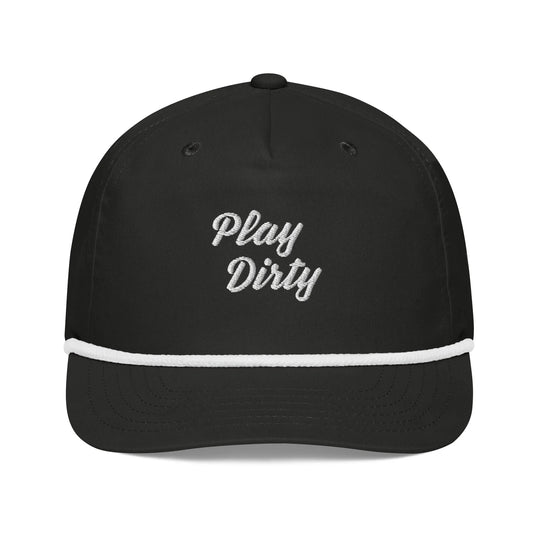 'Play Dirty' Golf Rope Cap