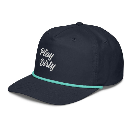 'Play Dirty' Golf Rope Cap - One Revolver Surfboards