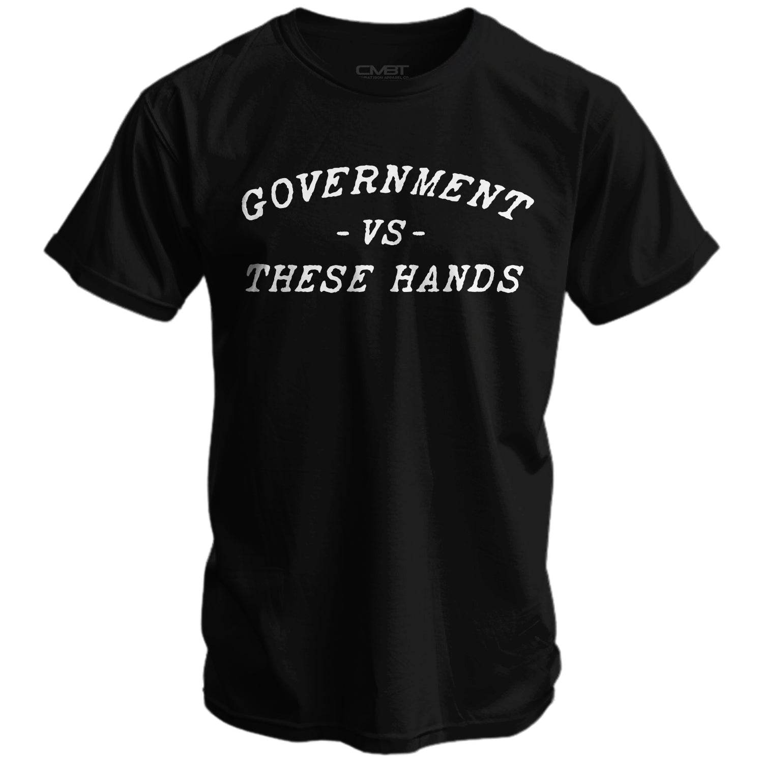 Government -vs- These Hands Men's T-Shirt - One Revolver Surfboards