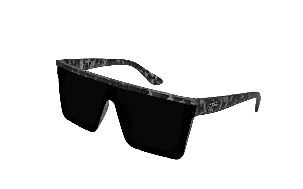 Tidal Wave - Gray Tortoise - Jet Black Lens Polarized - One Revolver Surfboards