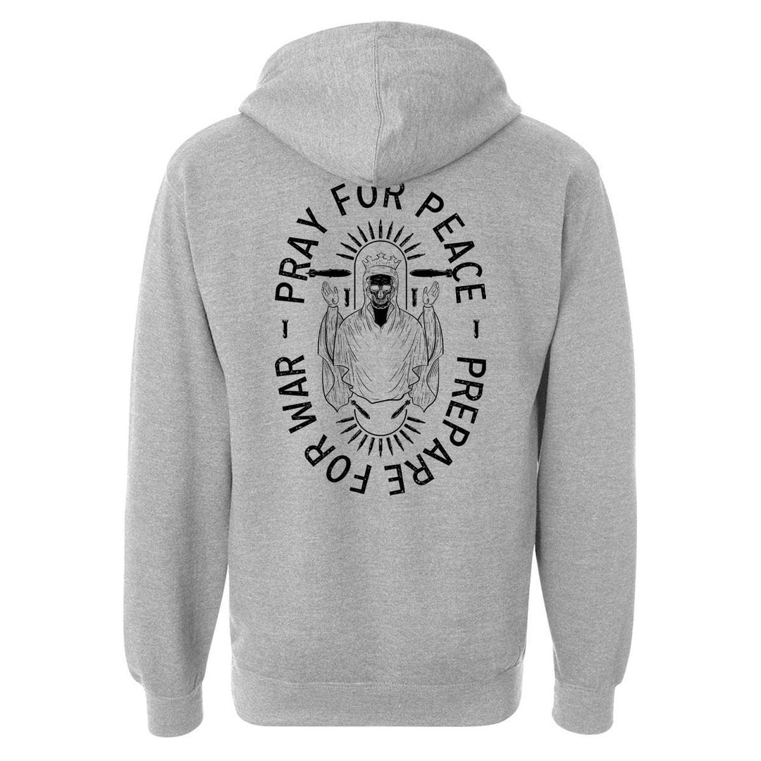 Pray For Peace. Prepare For War. Hoodie - One Revolver Surfboards