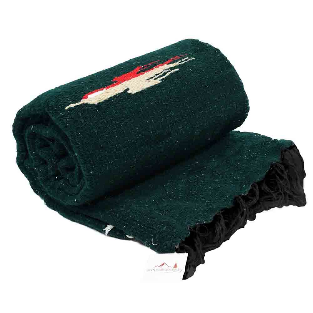 Dark Green Baja Thunderbird Blanket - One Revolver Surfboards