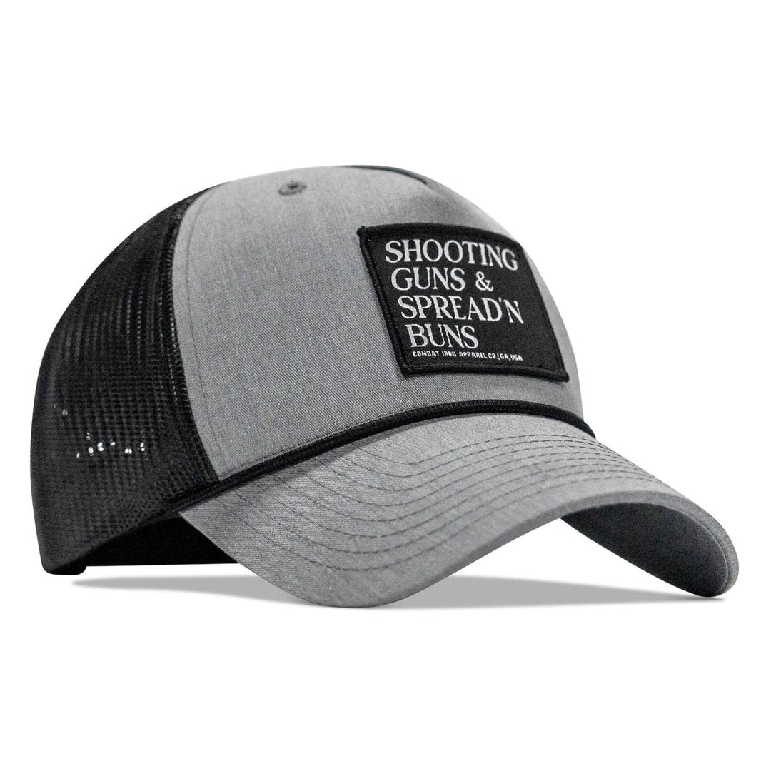 Shooting Guns & Spread'n Buns Patch Rope Snapback Hat - HEADWEAR - One Revolver Surfboards