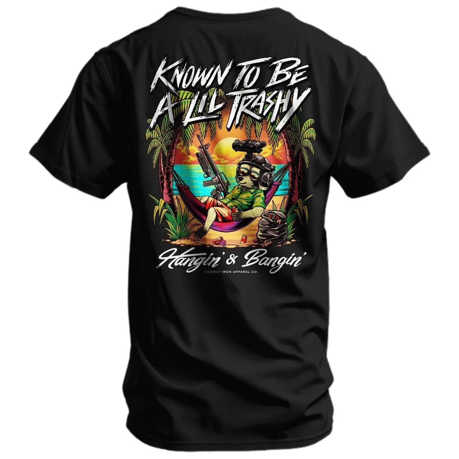 One Revolver Surfboards - Known To Be A Lil Trashy Raccoon Men's T-Shirt GRAPHIC T-SHIRT