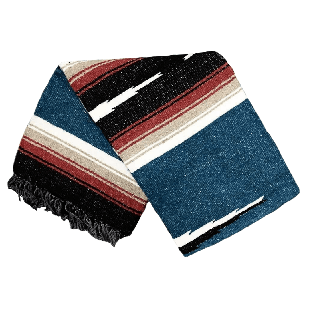 Harvest Moon Diamond Baja Blanket - Blue - Baja Blankets - One Revolver Surfboards