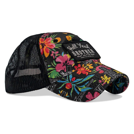 One Revolver Surfboards - Hell Yeah Brother Patch Tactical Ripstop Mesh Snapback Hat HEADWEAR