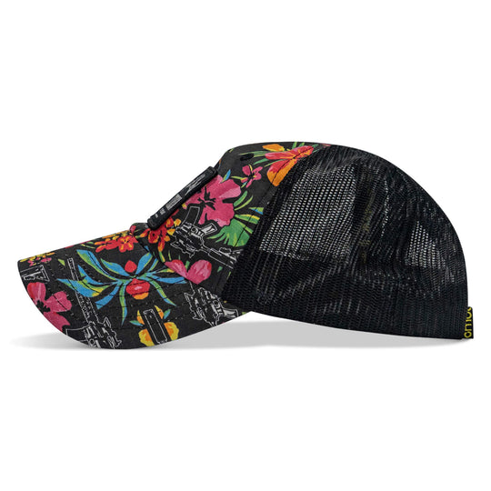 One Revolver Surfboards - Hell Yeah Brother Patch Tactical Ripstop Mesh Snapback Hat HEADWEAR