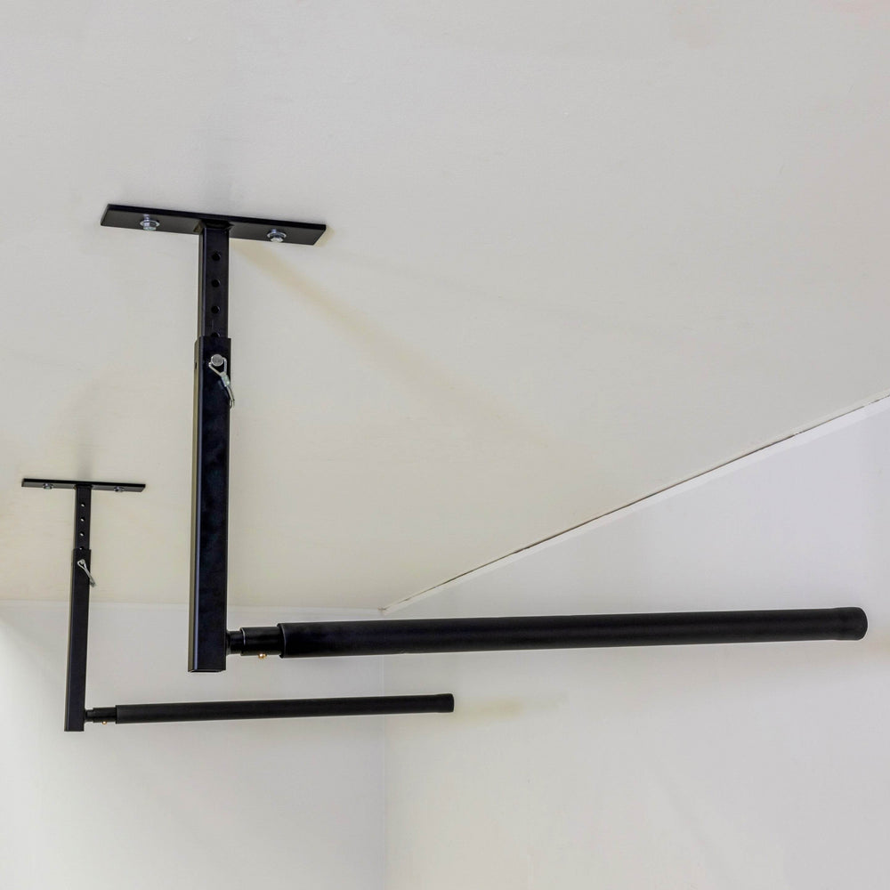 Hi-Port 2 | SUP & Surfboard Adjustable Ceiling Storage Rack | Single | Holds 75 lbs - Ceiling - One Revolver Surfboards