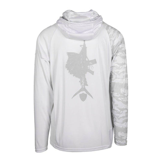 Hooded Performance Long Sleeve Shirt - One Revolver Surfboards
