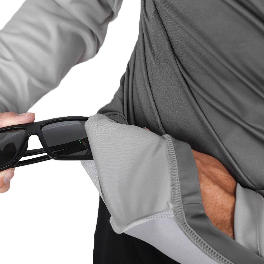 Hooded Performance Long Sleeve Shirt - One Revolver Surfboards